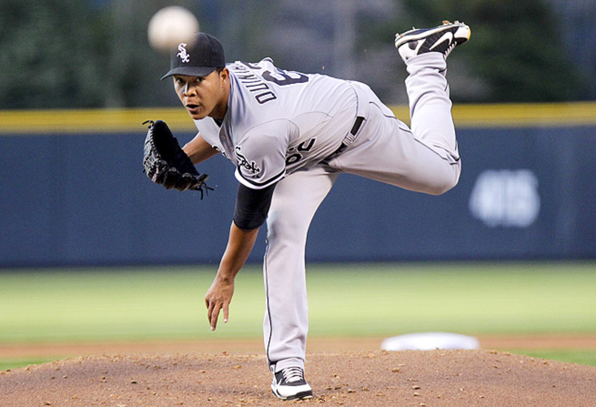 Jose Quintana, who starts against the Cleveland Indians Sunday, racked up 12 K's in seven innings in his first start.