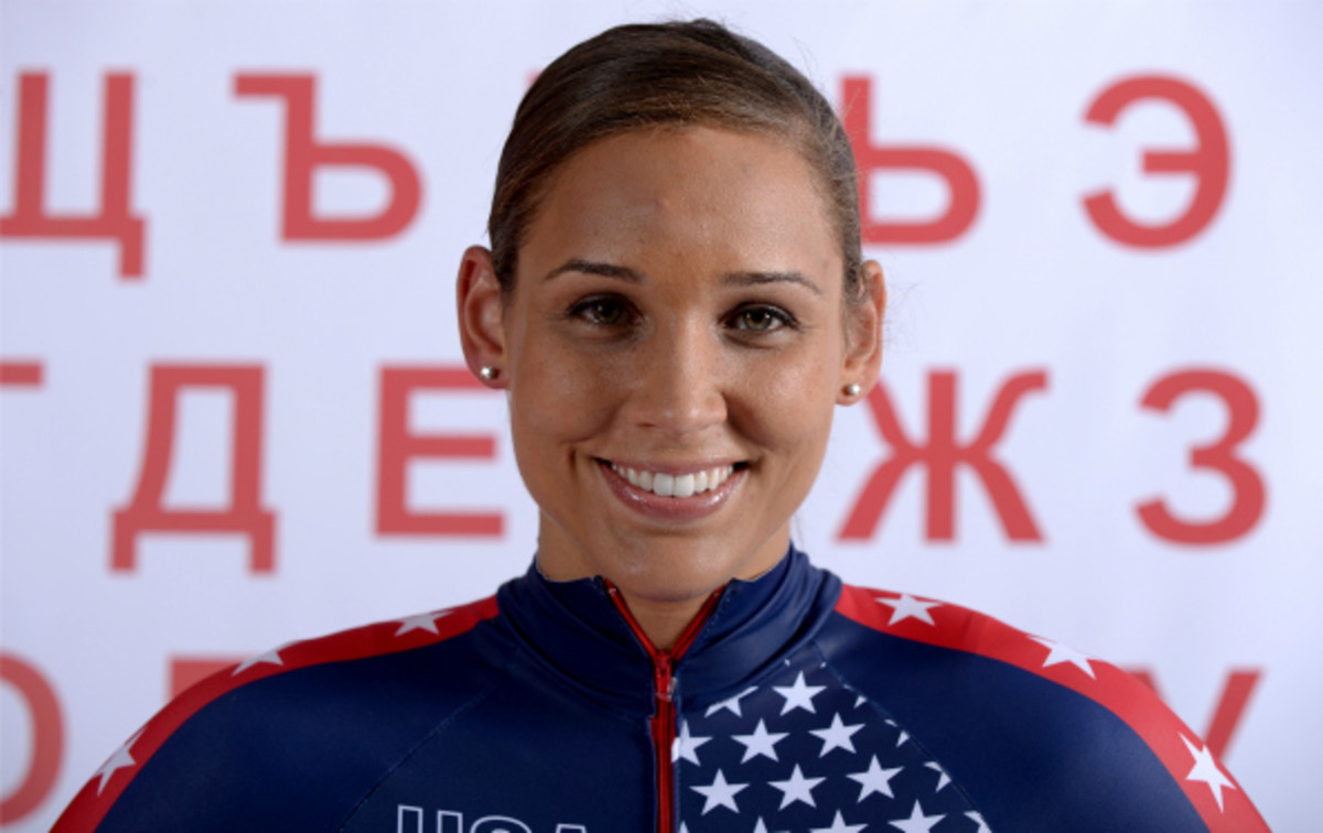 Lolo Jones took up bobsledding after the 2012 London Olympics. (Harry How/Getty Images)