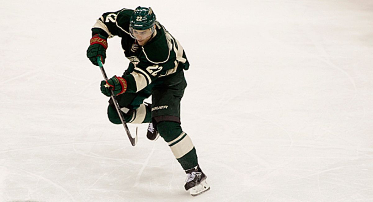 Nino Niederreiter of the Minnesota Wild