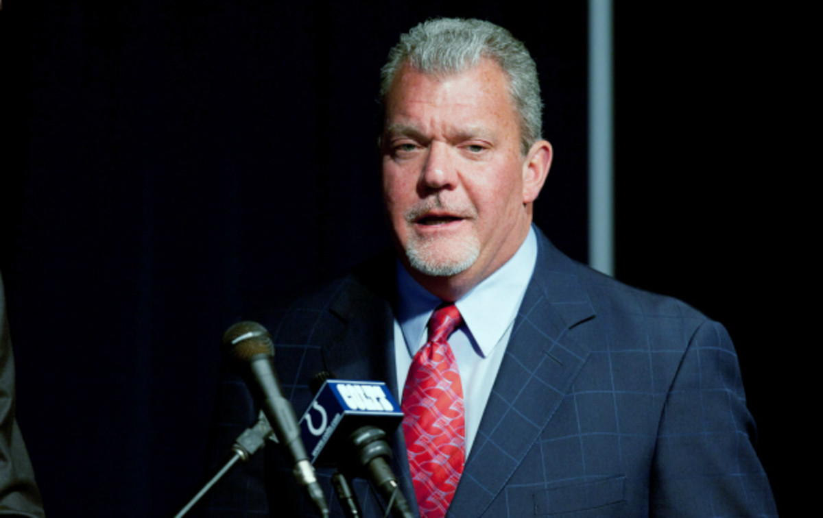 Jim Irsay has been the CEO of the Colts since 1996. (Joey Foley/Getty Images)