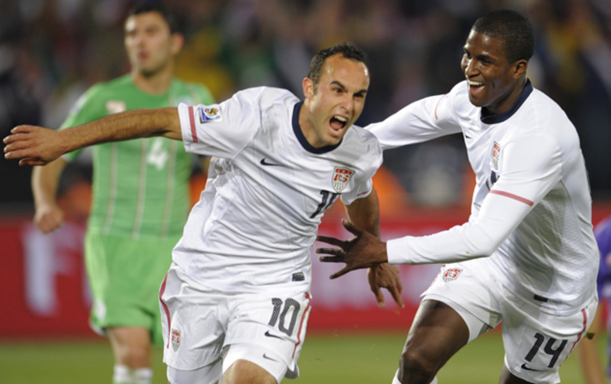 Landon Donovan's most iconic moment: His 2010 World Cup goal against Algeria.