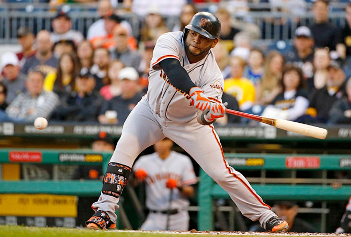 The last time Pablo Sandoval drove in a run, the NBA was still playing regular season games.