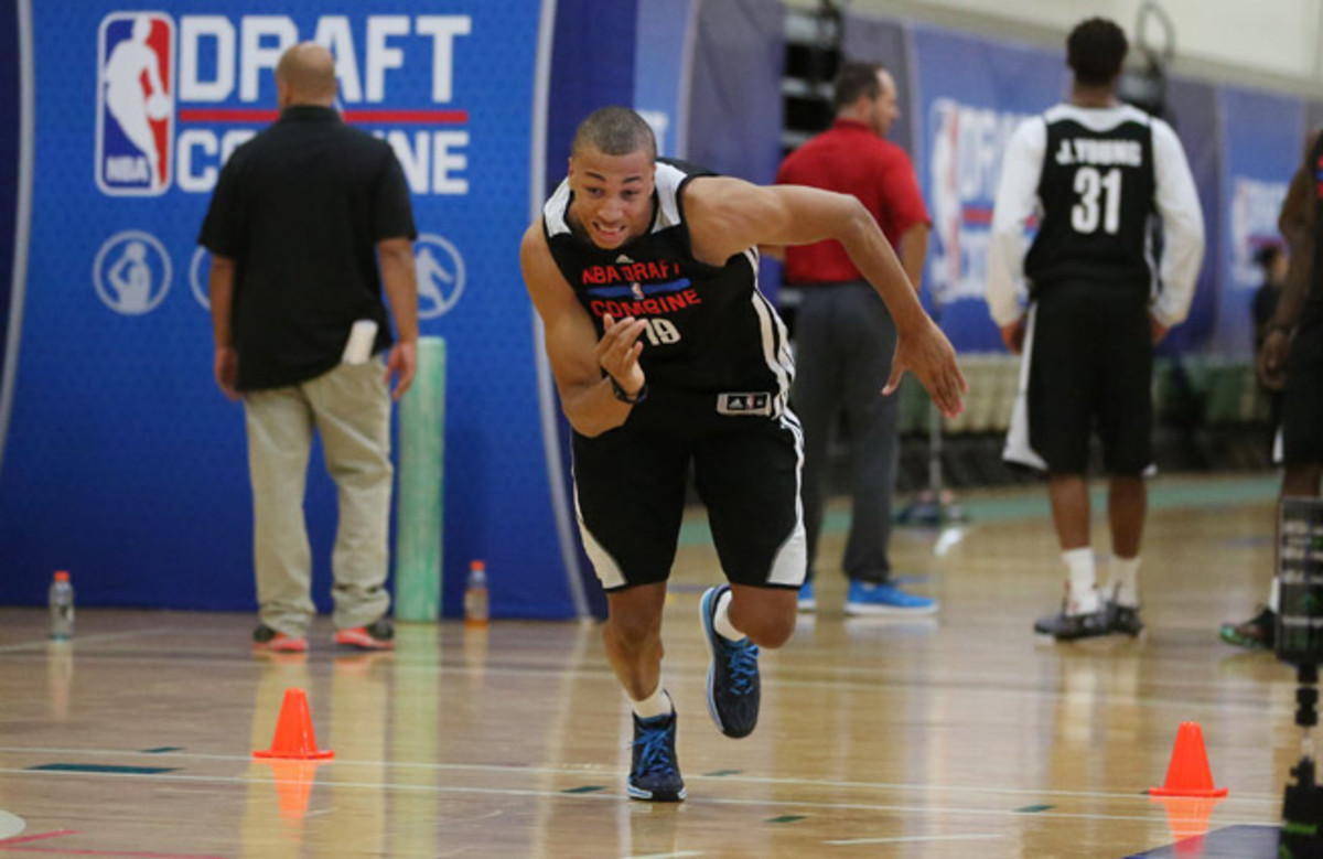 Dante Exum is one of a handful of international prospects poised to go in the first round of the draft.