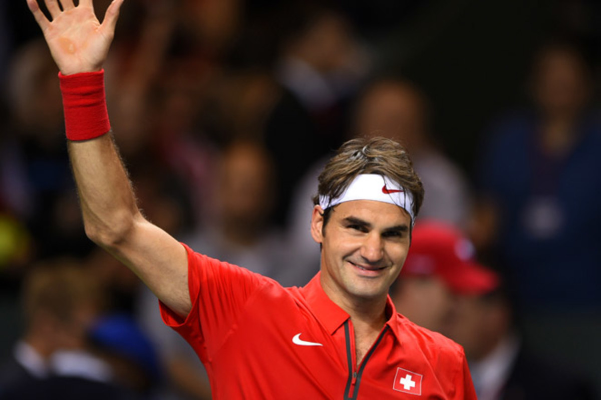 Federer, who cruised to a 7-6 (0), 6-2, 6-3 victory over Kazakhstan's Andrey Golubev, has never won a Davis Cup title.