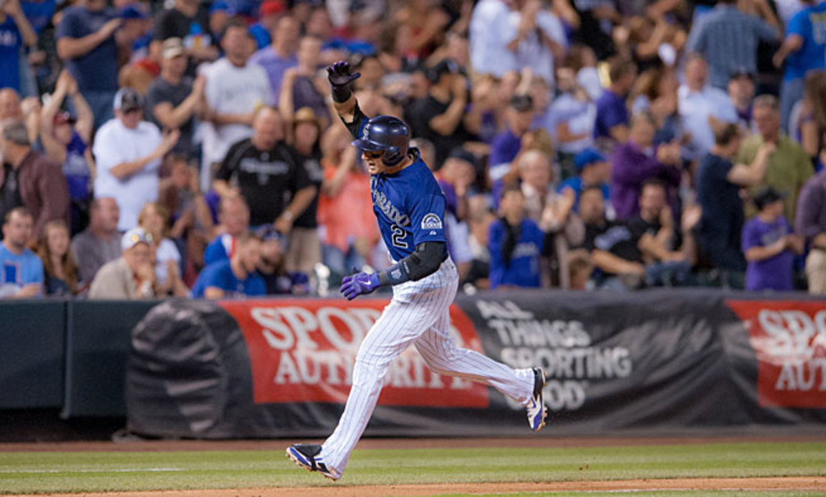 Troy Tulowitzki leads the major leagues in several major offensive categories, most by huge margins.