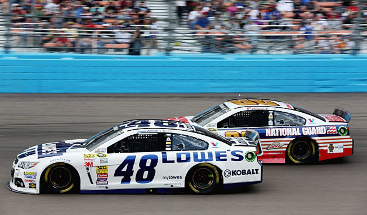 Jimmie Johnson and Dale Earnhardt Jr. are among the Hendrick drivers dominating the points.