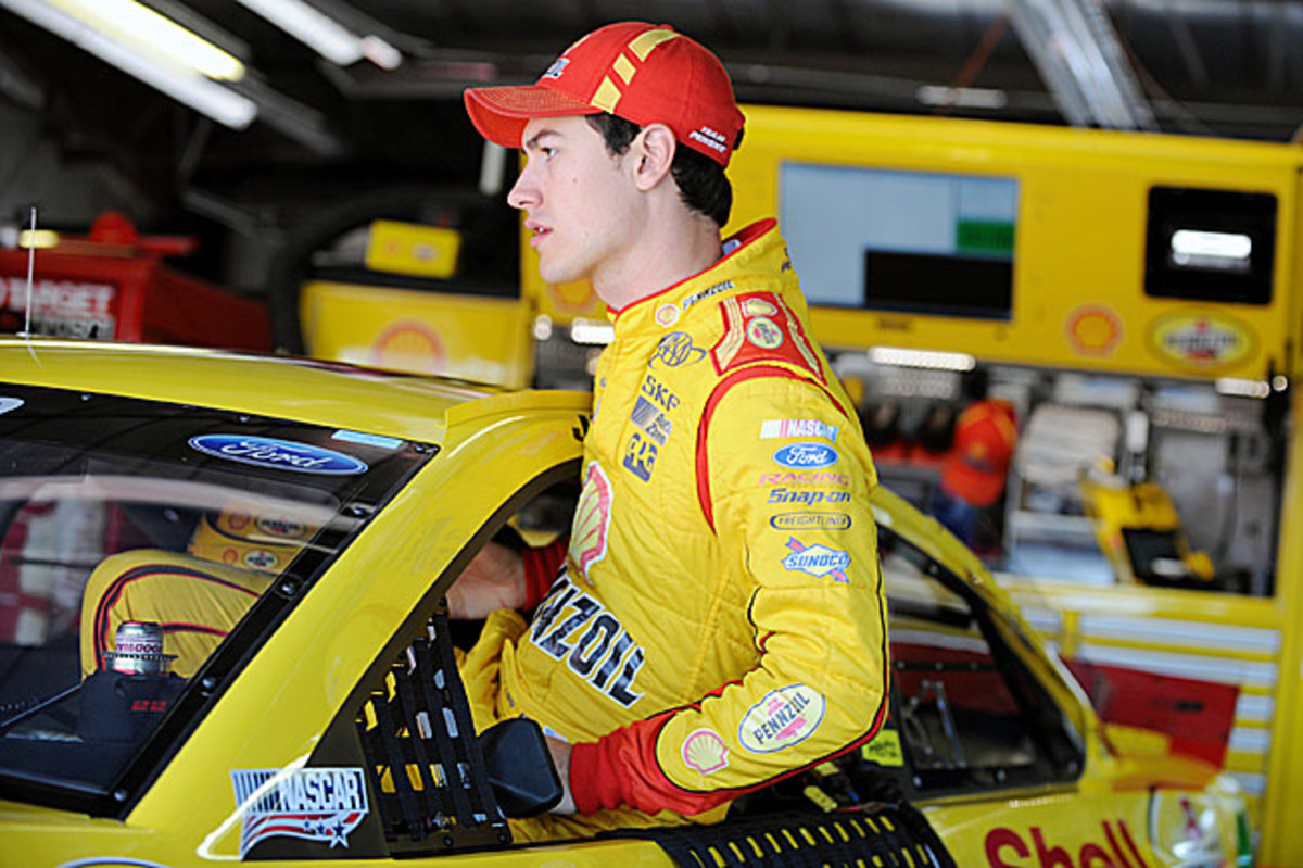 Meeting or exceeding expectations has been Joey Logano's greatest challenge as a Sprint Cup driver.