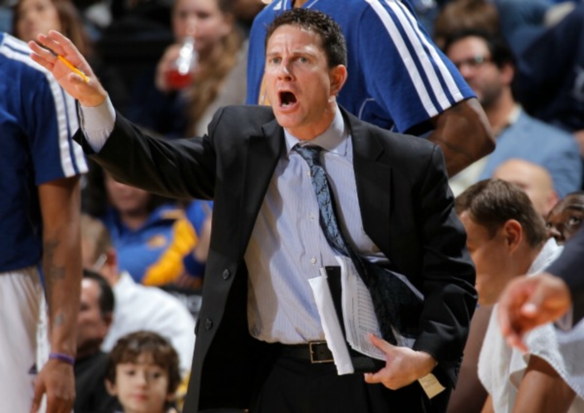 Darren Erman was fired by the Warriors for "violations of company policy" on April 5. (Rocky Widner/NBAE via Getty Images)