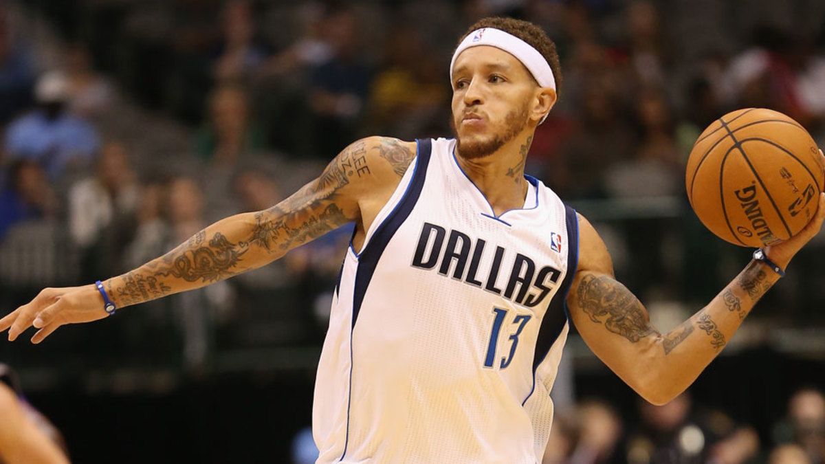 Delonte West in action, looking focused