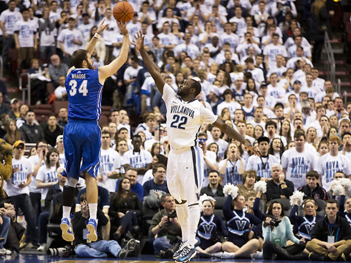 Ethan Wragge and Creighton had a legendary shooting night against Villanova. (Mitchell Leff/Getty Images)