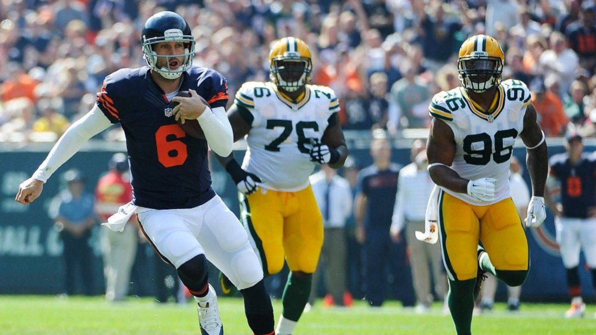 Chicago Bears Green Bay Packers All Jay Cutlers Interceptions In One Video Sports Illustrated