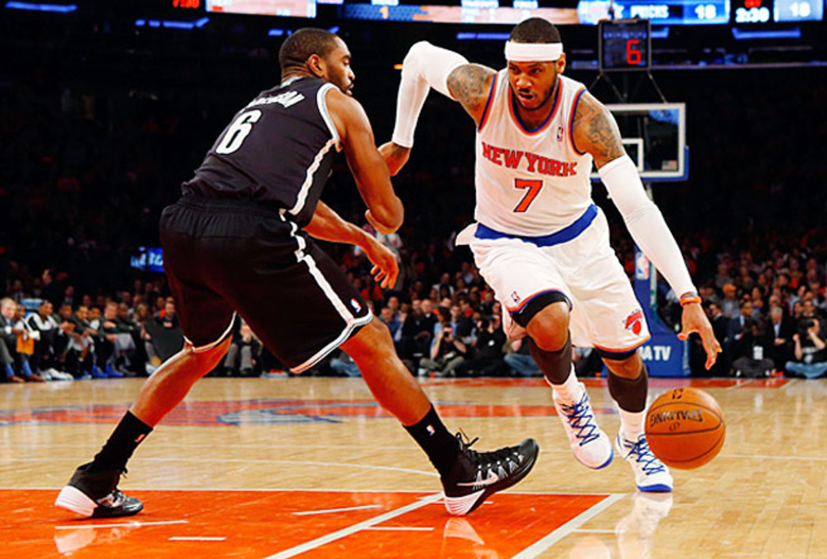 Carmelo Anthony can sign for more money and an extra year with his incumbent team, the Knicks.