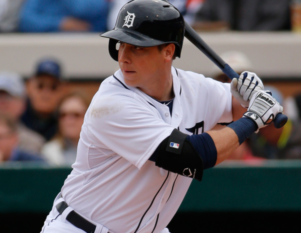 Andy Dirks slashed .256/.323/.363 in 484 plate appearances for the Tigers last season.