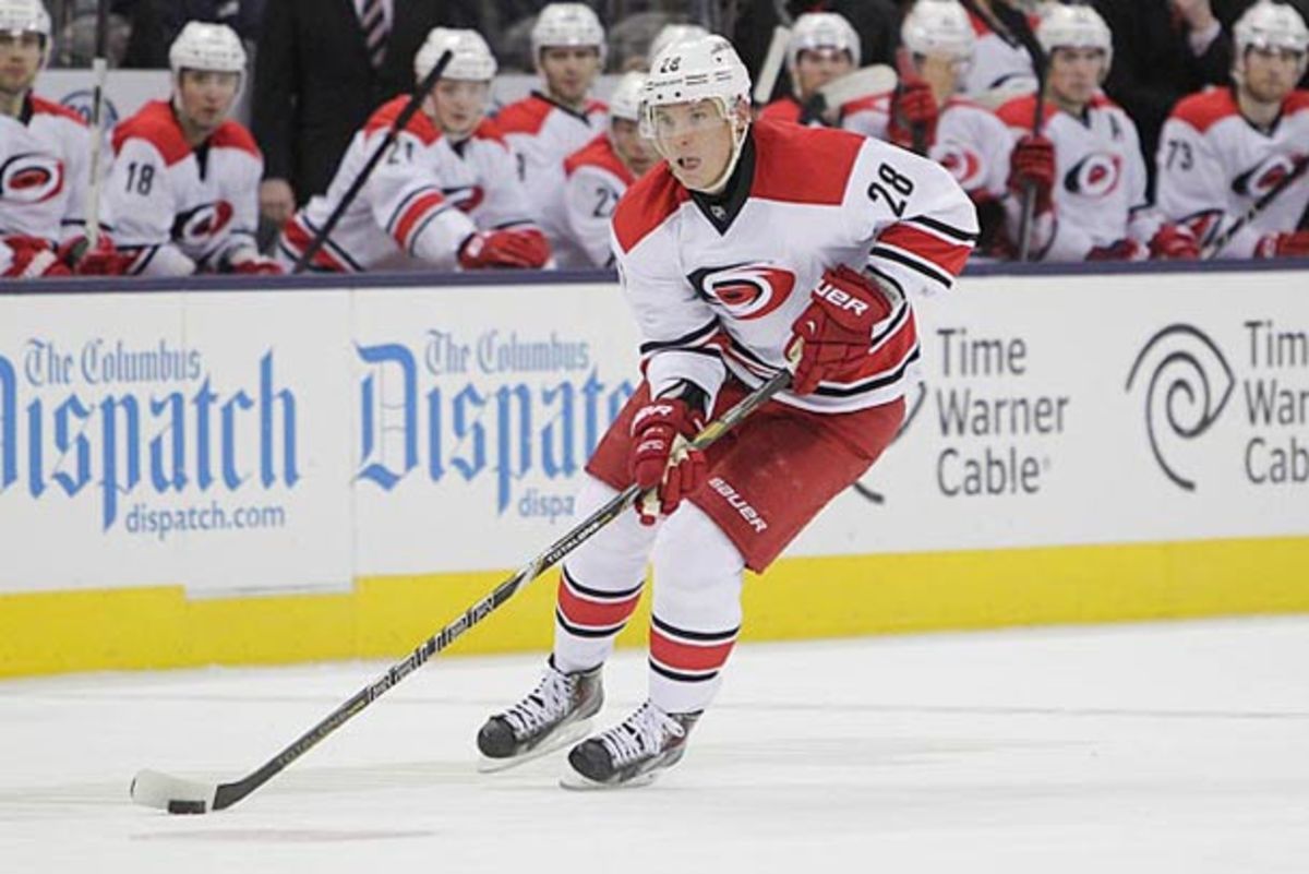 Alex Semin of the Carolina Hurricanes