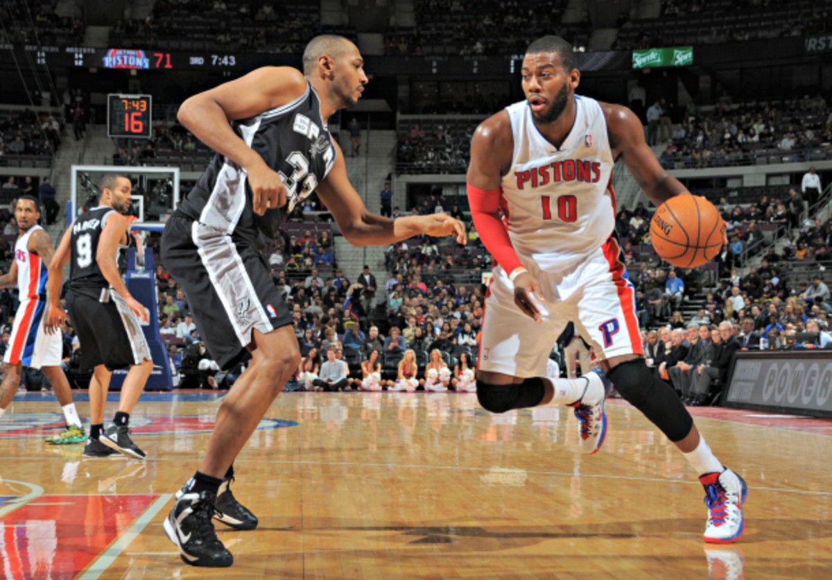 A signed-and-traded Greg Monroe could be the closest Minnesota gets to landing an established star for Love. (Allen Einstein/NBAE via Getty Images)