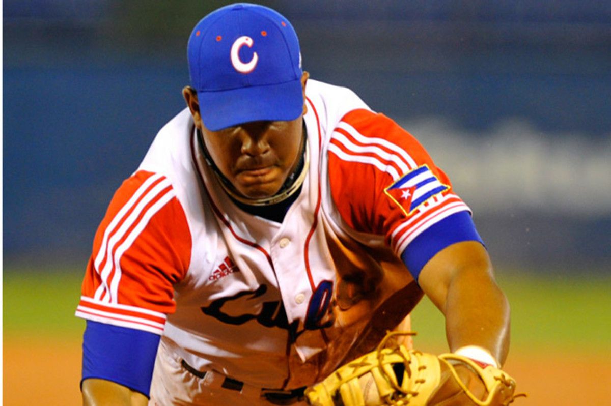 Cuban first baseman Jose Abreu should help improve Chicago's offense, although it's hard to project just how good he'll be.