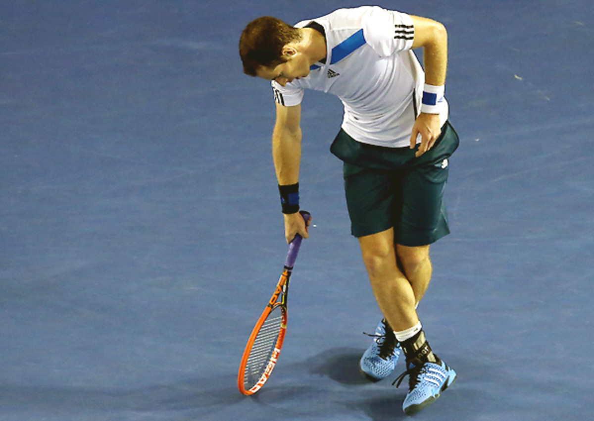 A repeat title for Andy Murray may require beating Novak Djokovic, Roger Federer and Rafael Nadal.