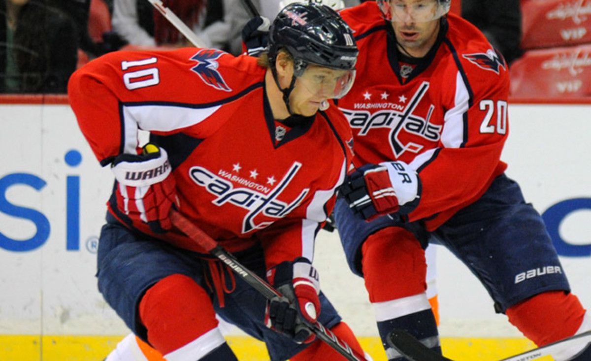 Acquired by the Capitals at last season's trade deadline, Martin Erat had one goal and 24 points in 53 games this season.