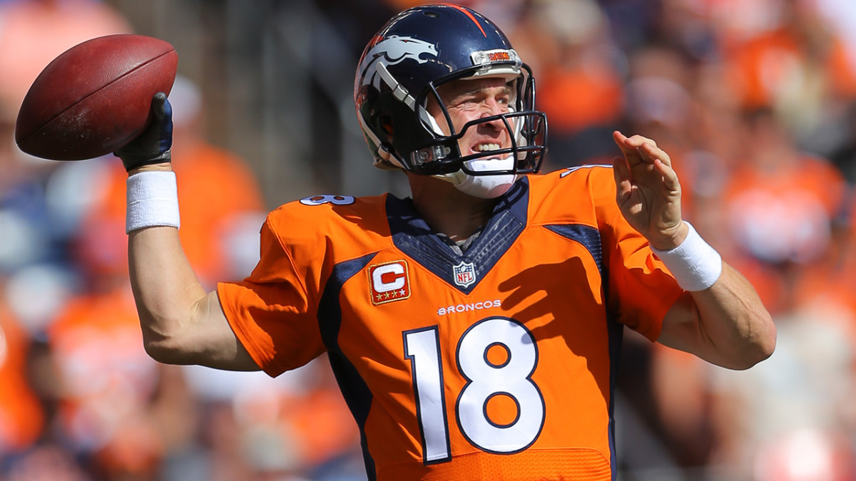 Denver Broncos quarterback Peyton Manning became the second player in NFL h...