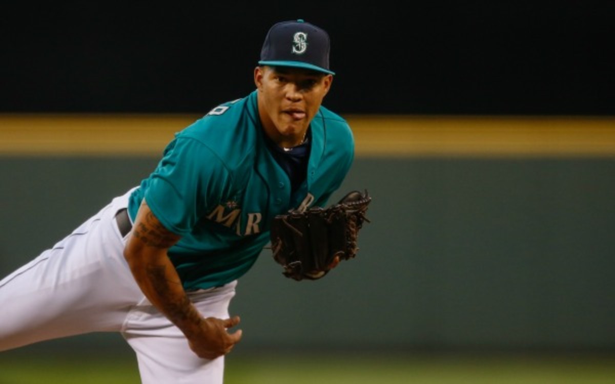After several setbacks Taijuan Walker is cleared to play catch. (Otto Greule Jr/Getty Images)