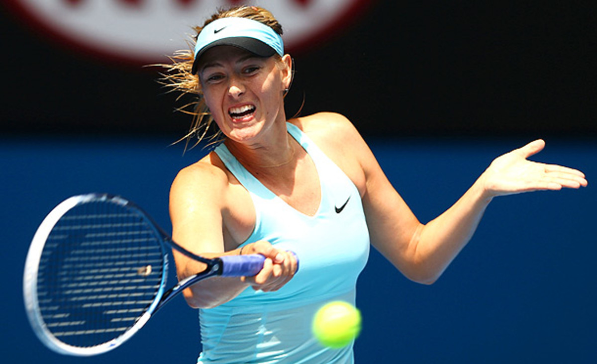Maria Sharapova has only played six matches since she withdrew from the U.S. Open. (Cameron Spencer/Getty Images)