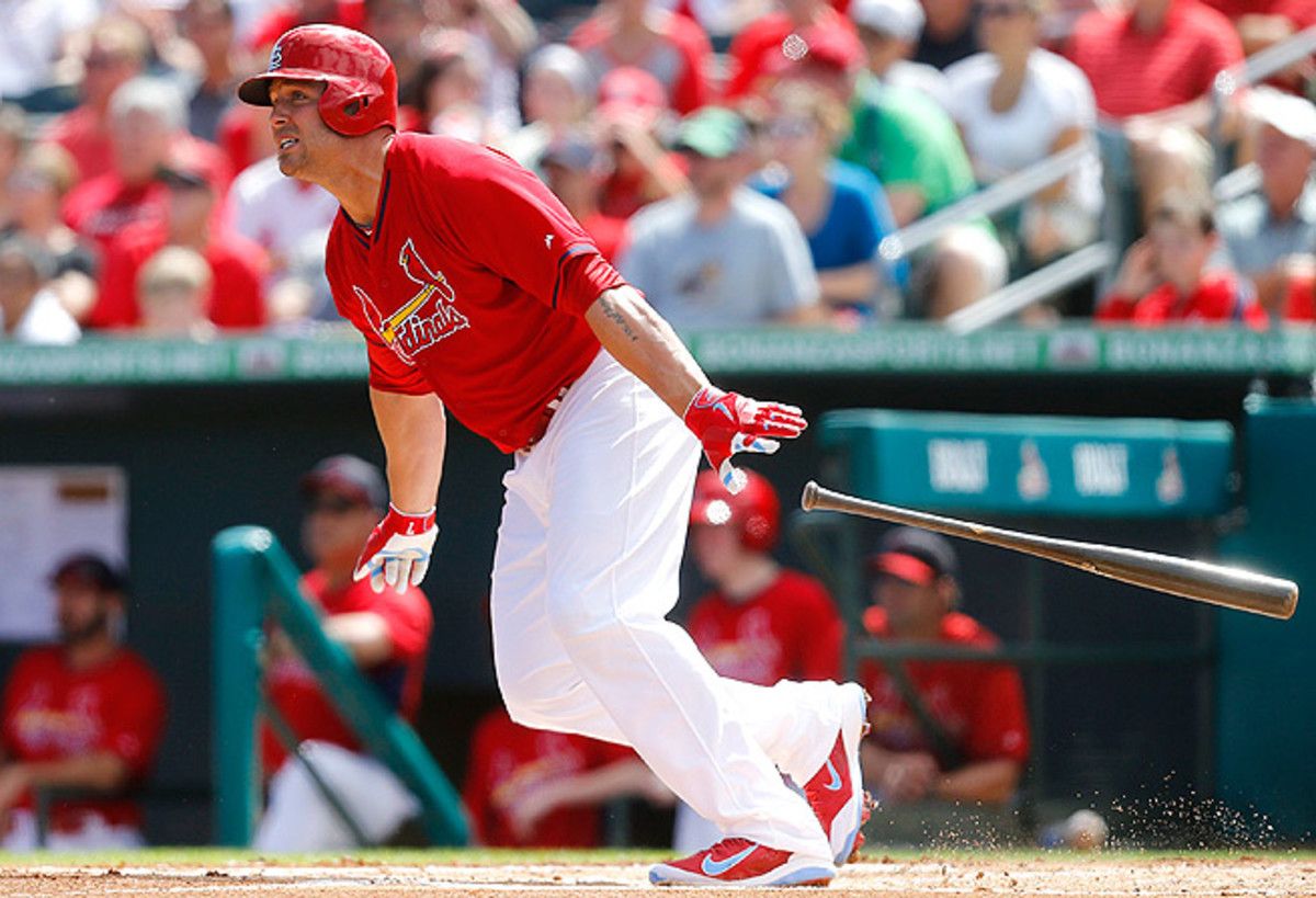 Let the market price establish for similarly ranked players before nominating Matt Holliday in an auction.