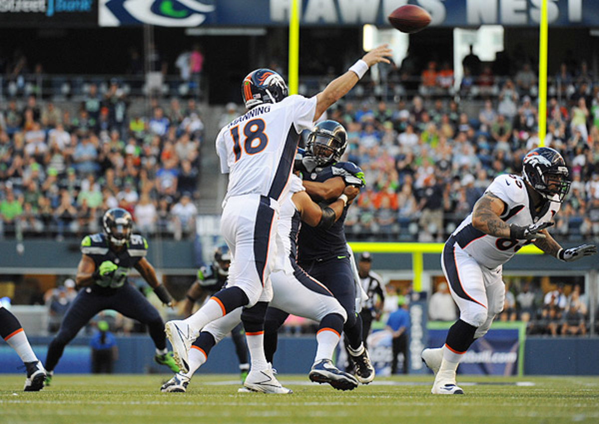 Will the Broncos' record-setting offense give them the edge against the Seahawks? 
