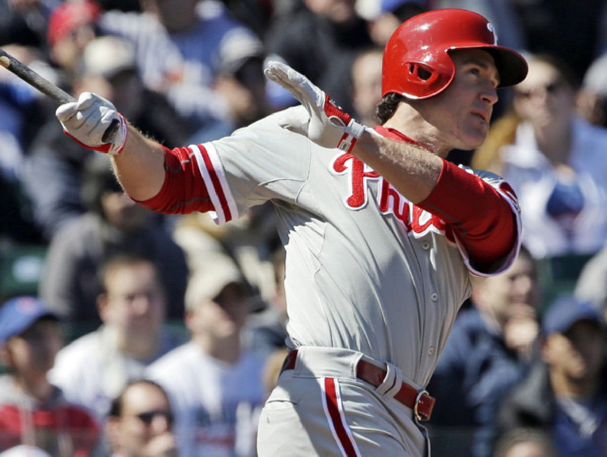 Chase Utley TK (Nam Y. Huh/AP)