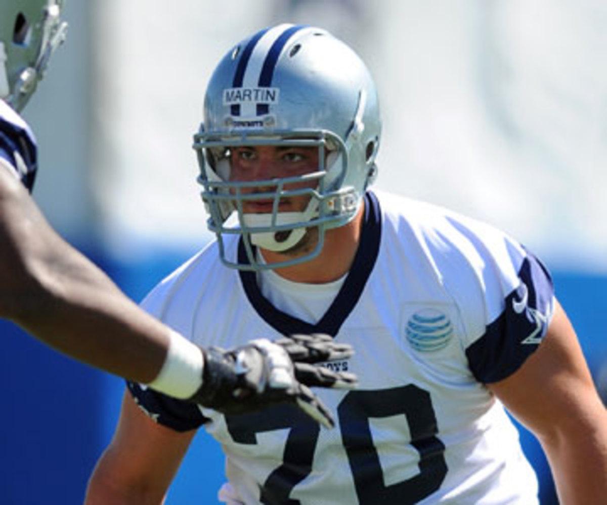 Rookie Zack Martin’s the real deal—and Dallas’s line may be the NFL’s best. (Chris Williams/Icon SMI)