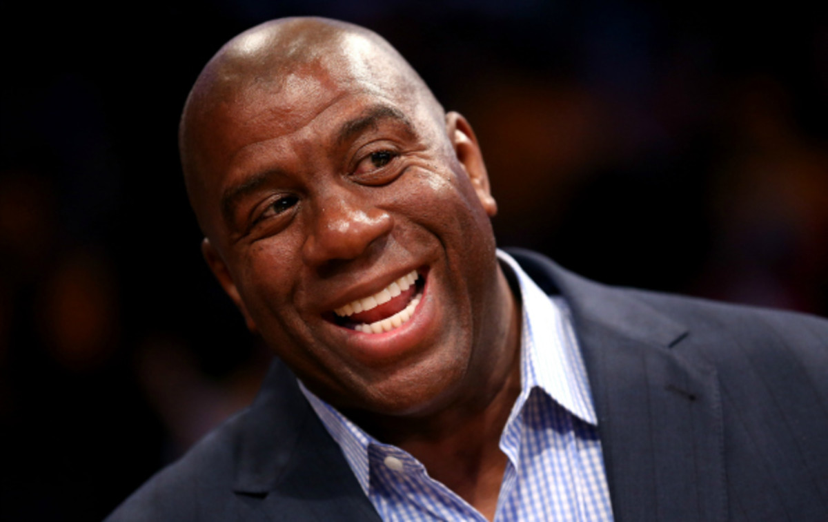 Magic Johnson has said he is not interested in buying the Clippers. (Stephen Dunn/Getty Images)