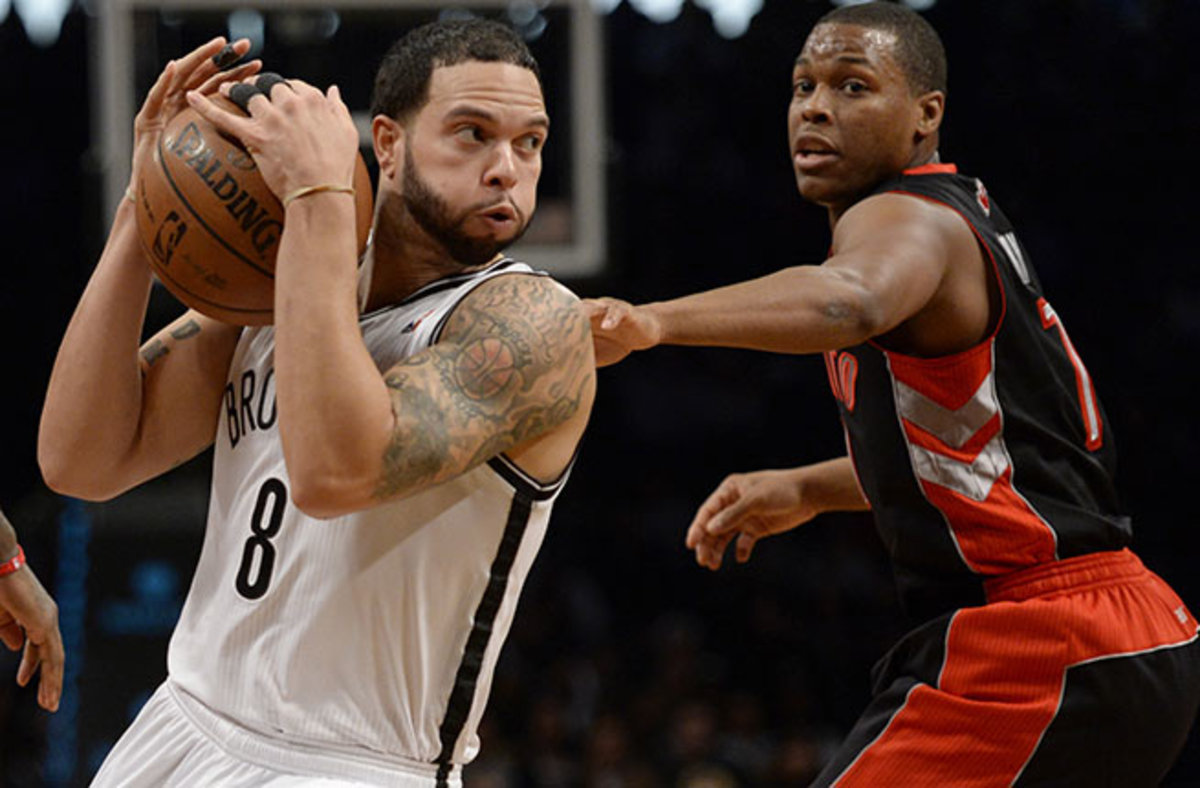 Deron Williams and the Nets fell to the No. 6 seed after losing four of their last five games.