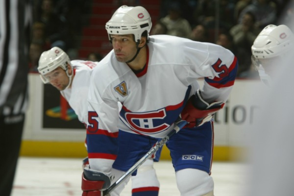 Stephane Quintal was an NHL defenseman for 16 seasons. (B. Bennett/Getty Images)