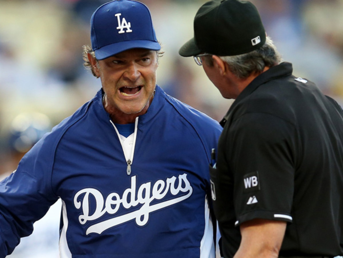 Don Mattingly and the Dodgers trail San Francisco by 7 1/2 games in the NL West. (Stephen Dunn/Getty Images)