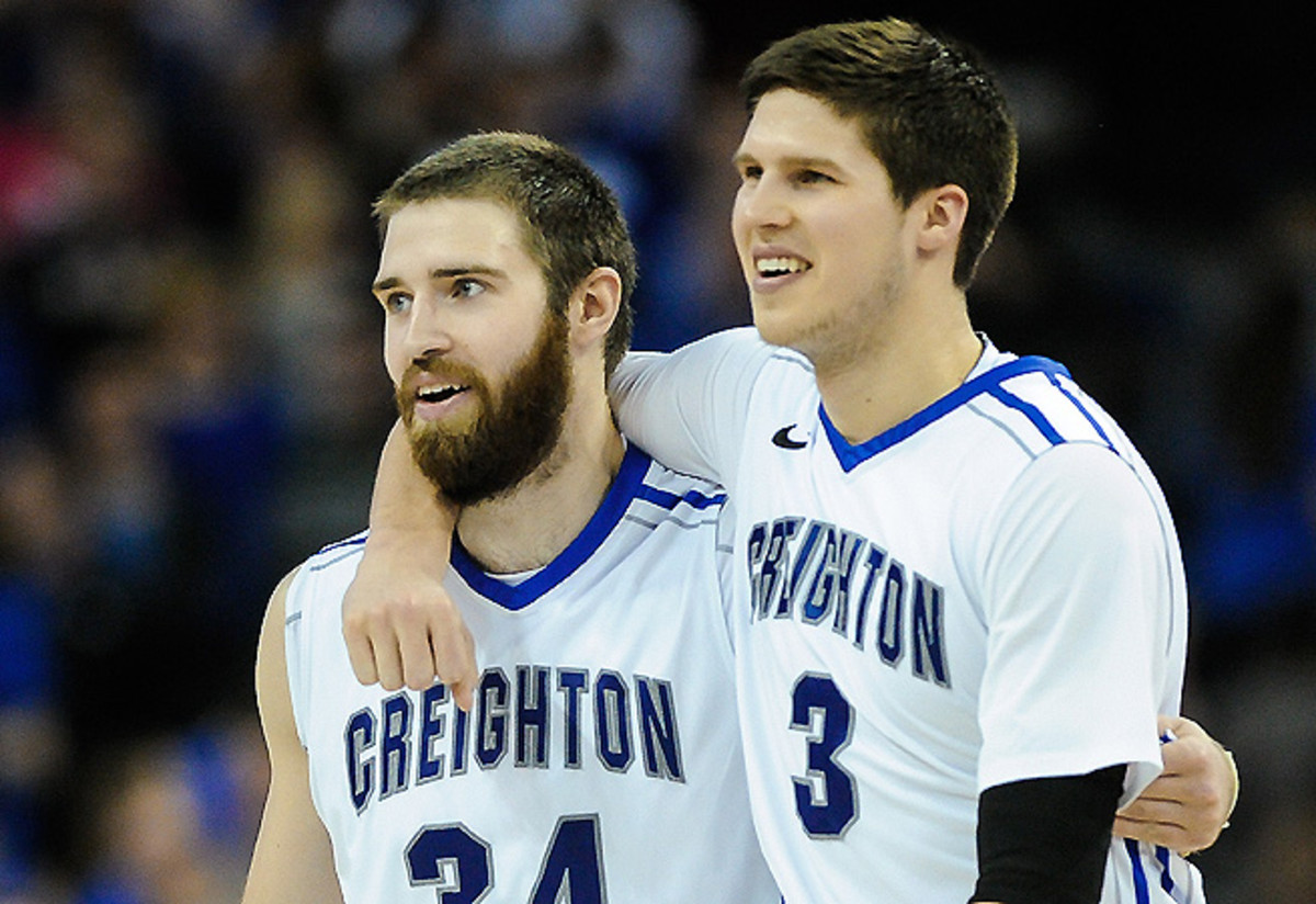 Ethan Wragge (L), the best one-note scorer, and Doug McDermott, the best high-usage scorer.