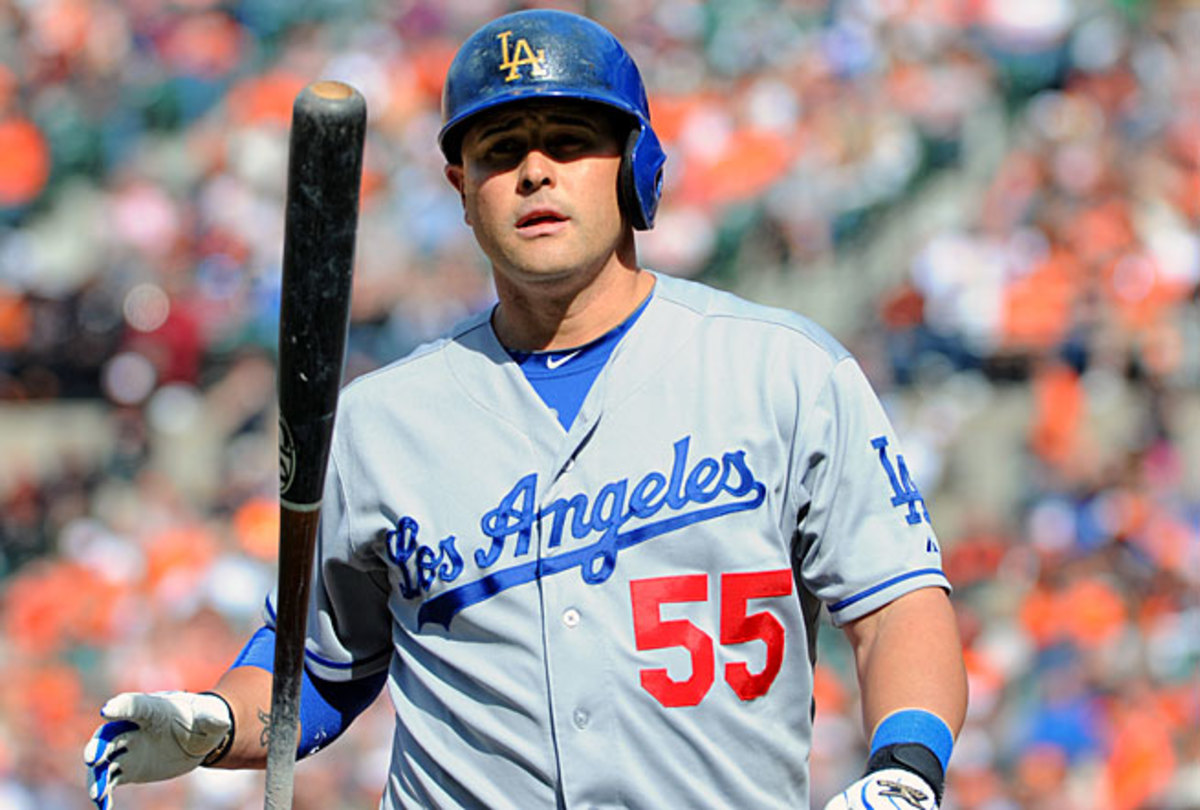 Ramon Hernandez played 17 games for the Dodgers in 2013.