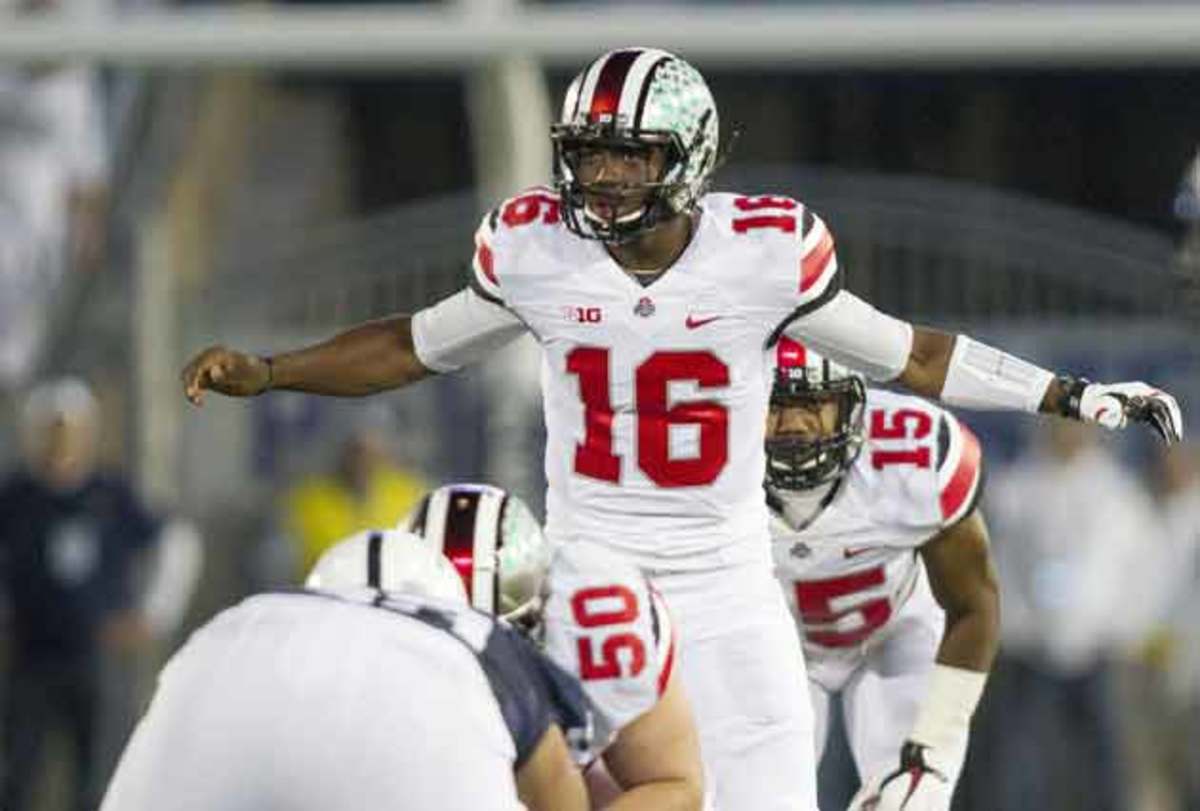 Ohio State quarterback J.T. Barrett