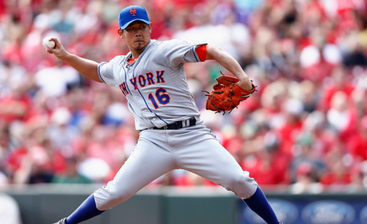 Daisuke Matsuzaka went 3-3 with a 4.42 ERA for the Mets in 2013 and will attend camp on a minor league deal.