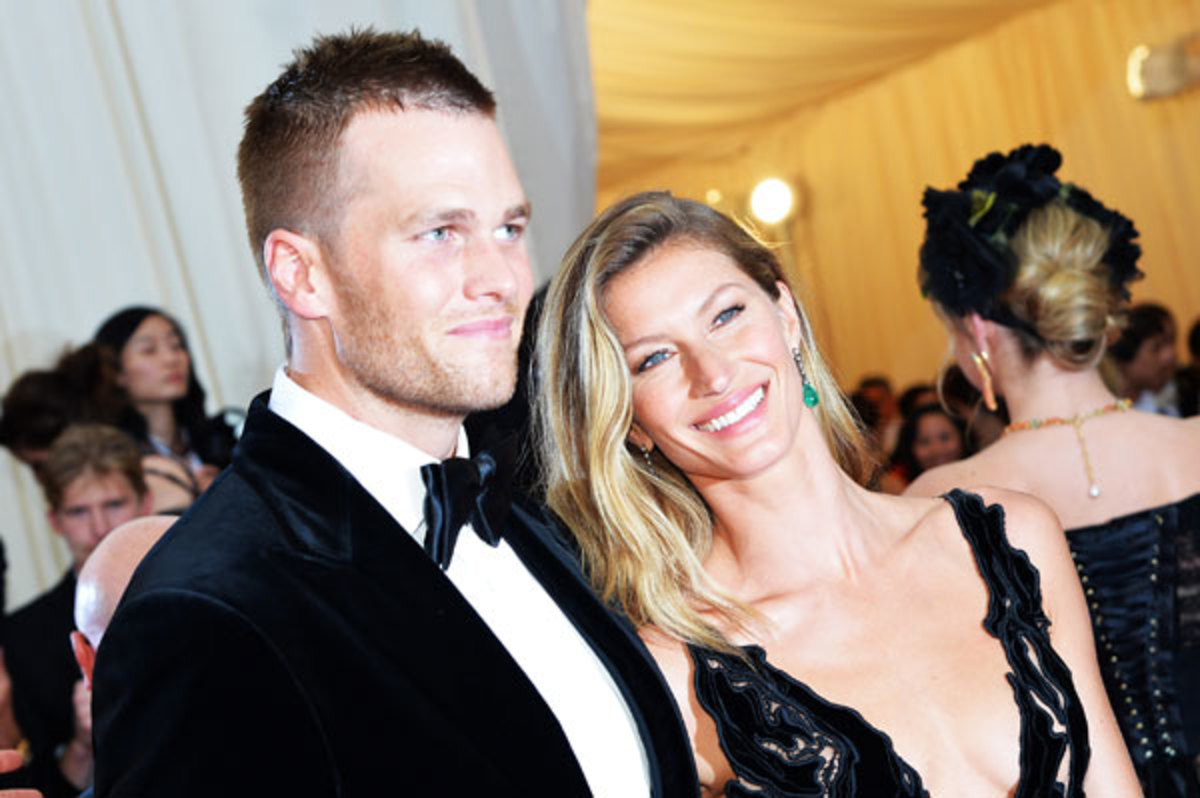 Tom Brady and Gisele Bundchen :: Getty Images