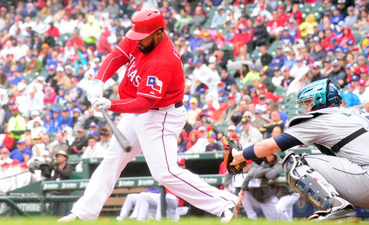 Prince Fielder had three homers and 16 RBI in 42 games, his first season with the Rangers.