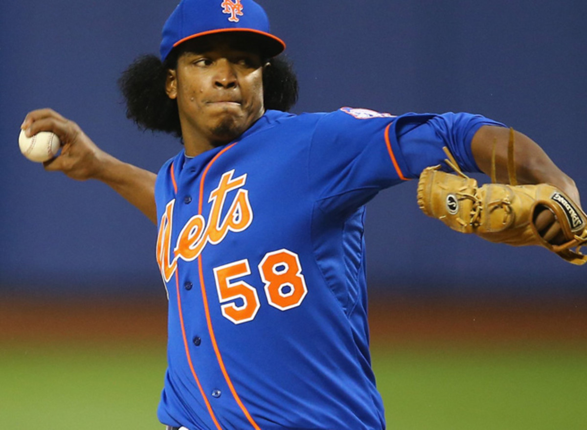 Jenrry Mejia lasted seven starts in the Mets' rotation, but is now part of the team's bullpen instead.