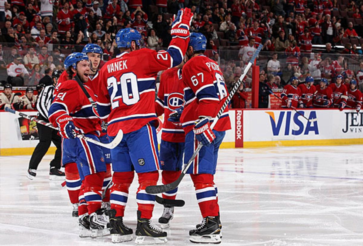 Thomas Vanek and Montreal Canadiens