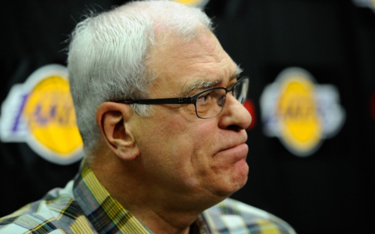Phil Jackson won 1,155 games in 20 seasons coaching the Bulls and the Lakers. (Kevork Djansezian/Getty Images)