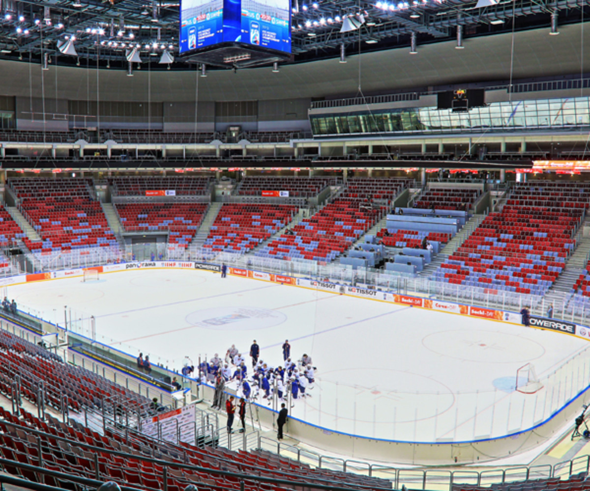 First look Sochi Olympic hockey will live in lights and ice domes
