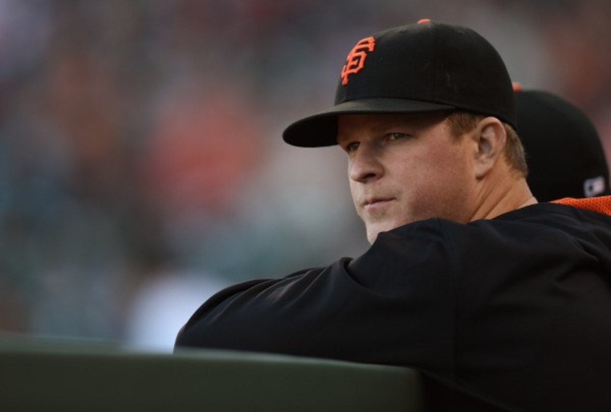Bruce Bochy said Matt Cain would be playing if it were September. (Thearon W. Henderson/Getty Images)