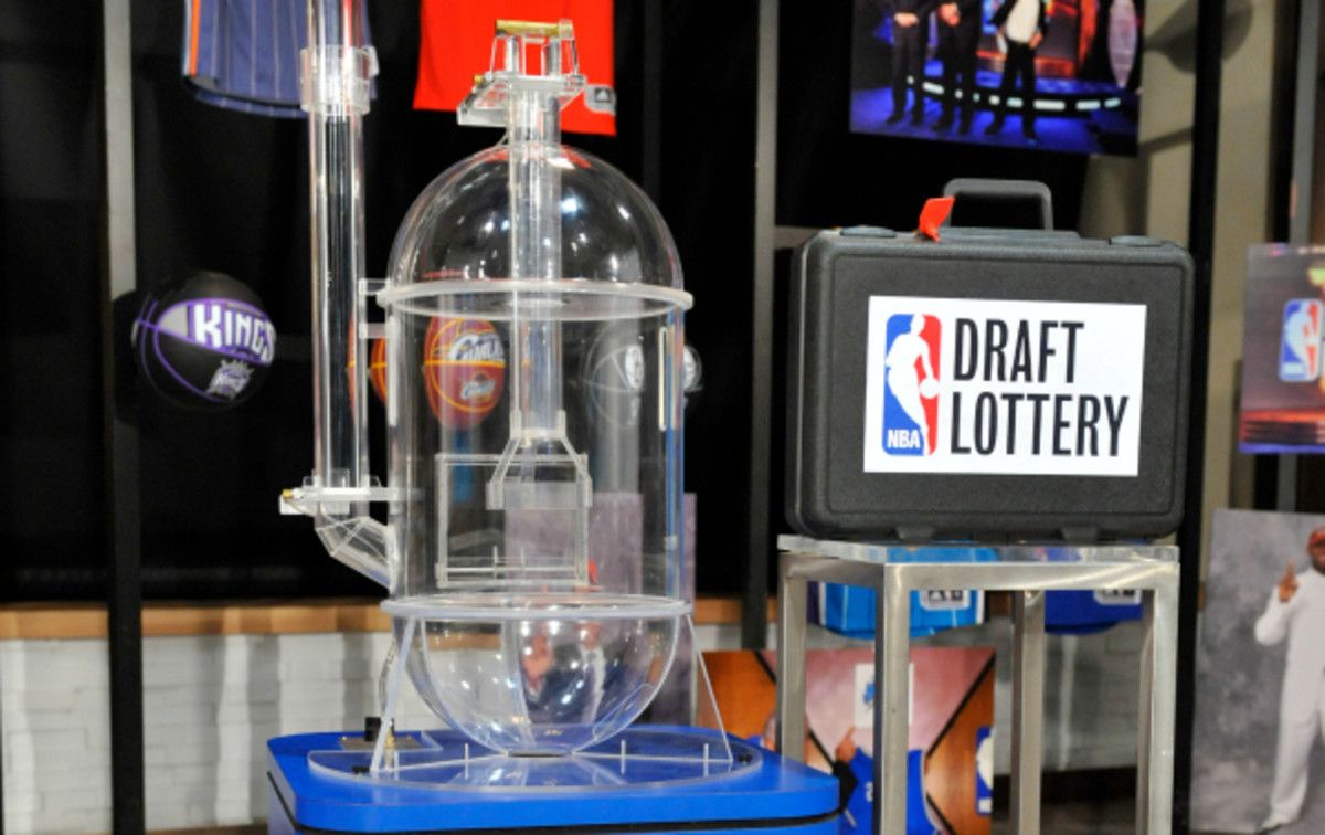 The NBA began using a lottery system for the draft in 1985. (David Dow/National Basketball/Getty Images)