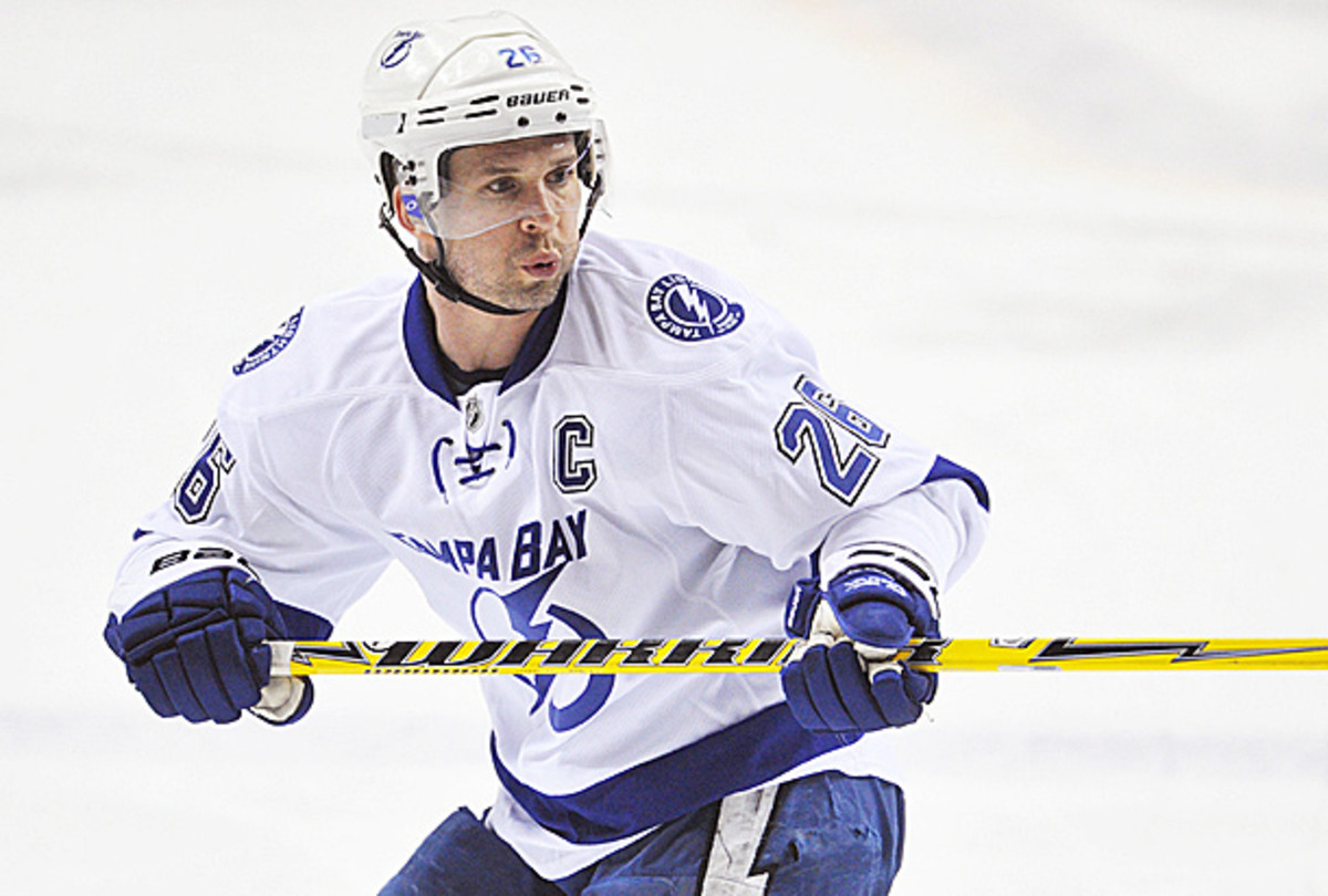 Martin St. Louis of the Tampa Bay Lightning was traded to the New York Rangers