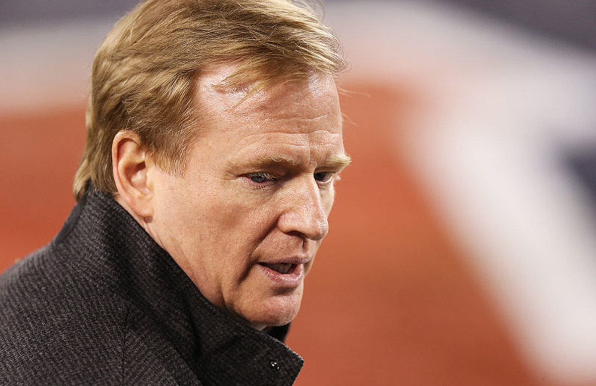 The impetus for culture change in the NFL now falls to commissioner Roger Goodell, who had his $44 million salary revealed on the same day the Ted Well report was released. (Christian Petersen/Getty Images)