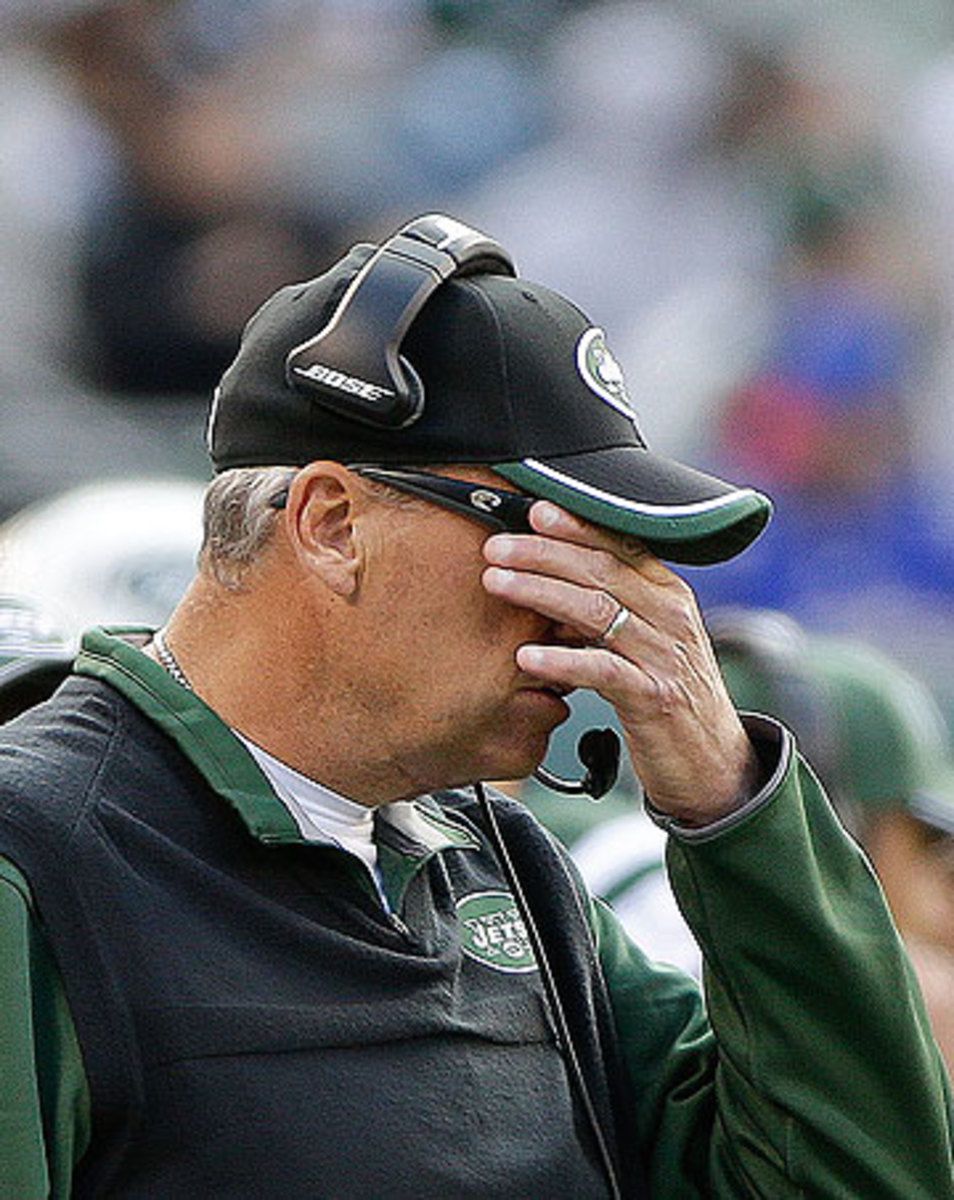 Rex Ryan's Jets were unwatchable as they dropped to 1-7 on the season. (Seth Wenig/AP)