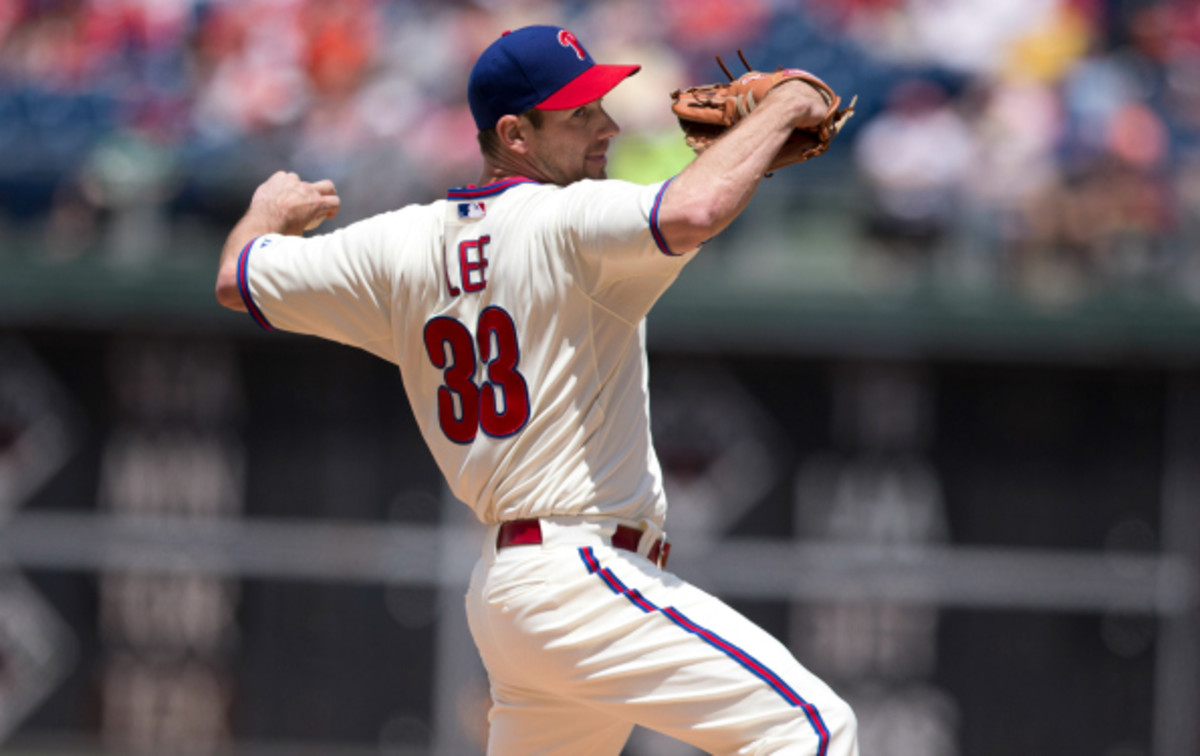 Cliff Lee has an ERA of 2.89 with the Phillies. (Mitchell Leff/Getty Images)