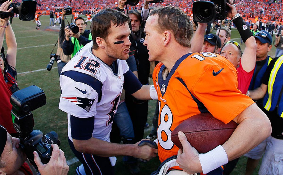 Peyton Manning got the better of Tom Brady in the AFC title game.